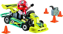 Load image into Gallery viewer, Playmobil Go-Kart Racer Carry Case Building Set
