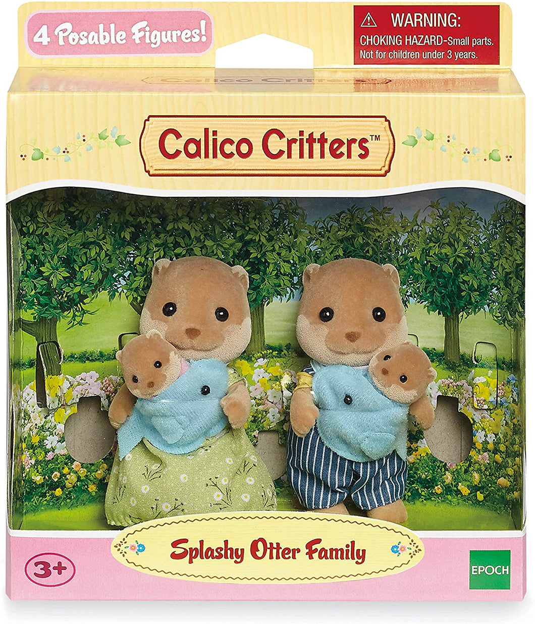 Calico Critters Splashy Otter Family