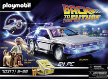 Load image into Gallery viewer, Playmobil Back to The Future Delorean

