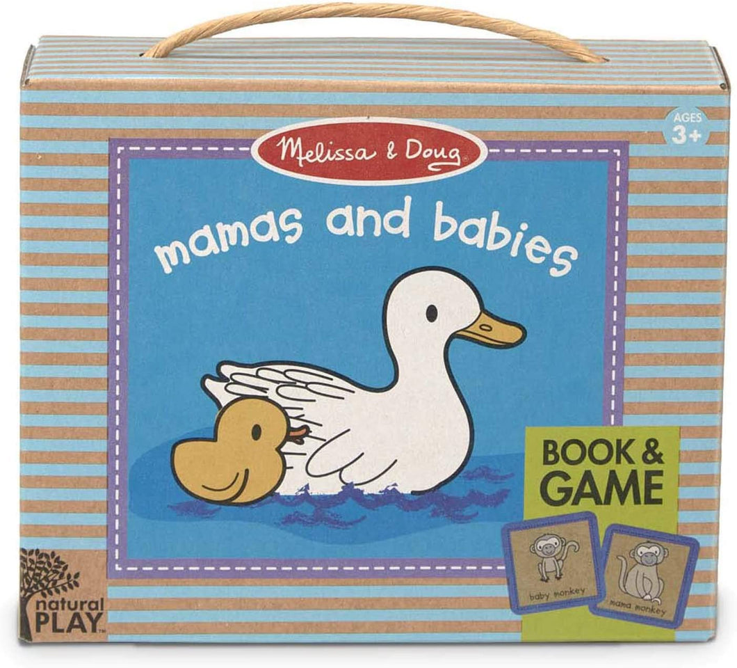 Melissa & Doug 'Mamas And Babies' Board Book & Game