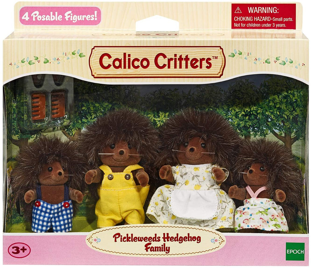 Calico Critters Pickleweeds Hedgehog Family