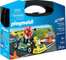 Load image into Gallery viewer, Playmobil Go-Kart Racer Carry Case Building Set
