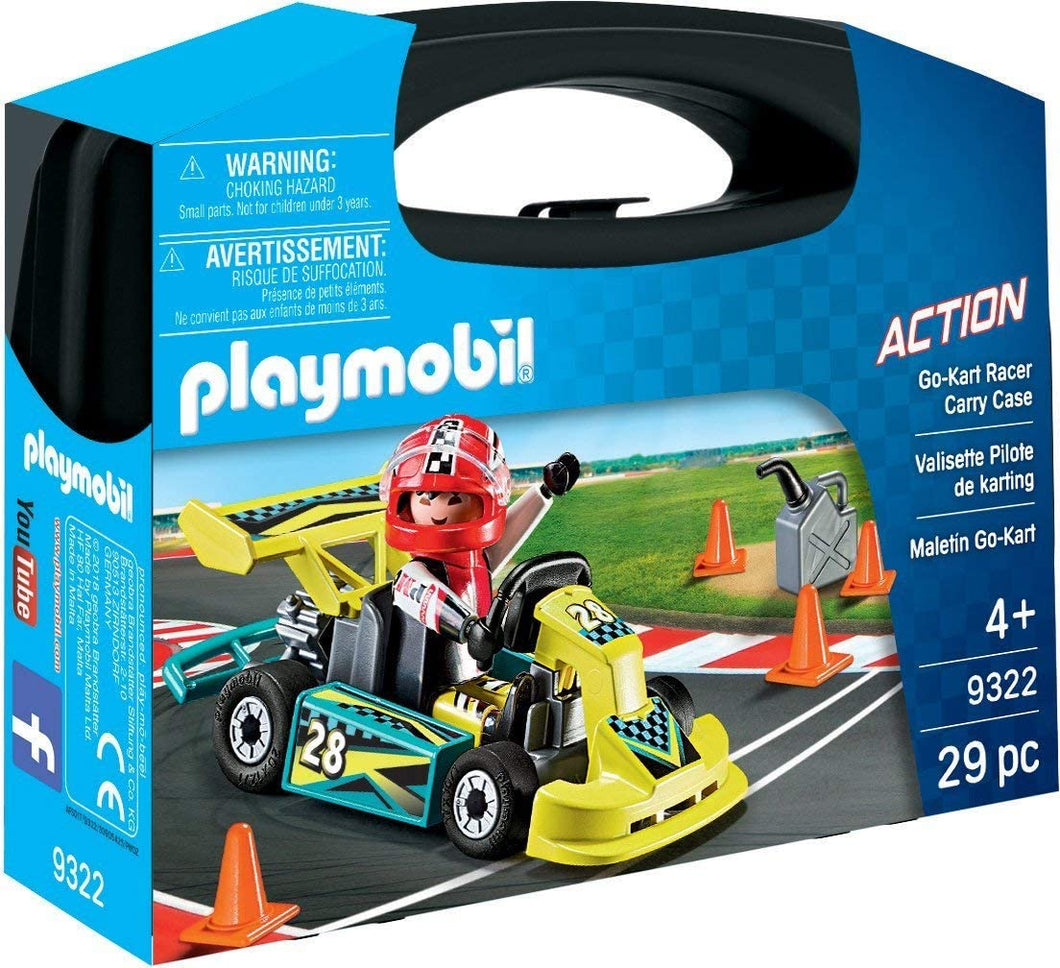 Playmobil Go-Kart Racer Carry Case Building Set