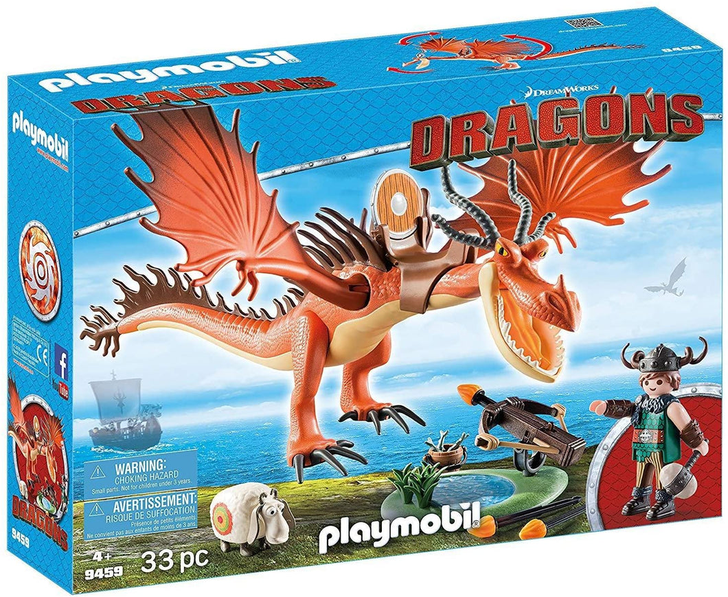 Playmobil Dragons Snotlout and Hookfang