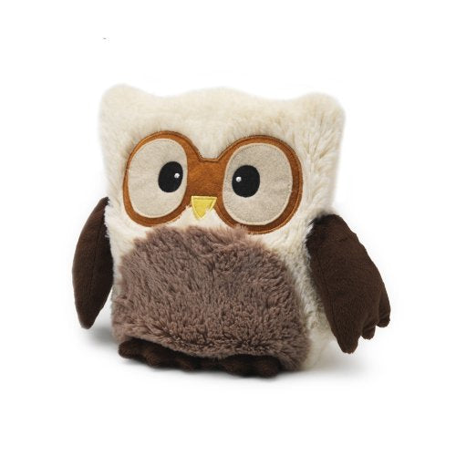 NEW HOOTY CREAM OWL - WARMIES Heatable Stuffed Animal