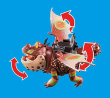 Load image into Gallery viewer, Playmobil Dragon Racing: Fishlegs and Meatlug

