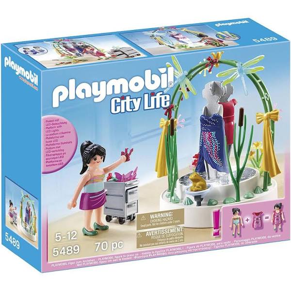 Playmobil City Life Clothing Display Shopping Mall Accessory