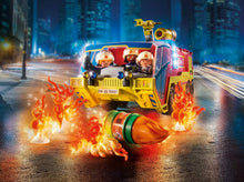 Load image into Gallery viewer, Playmobil Fire Engine with Truck

