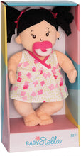 Load image into Gallery viewer, Baby Stella- Peach Doll With Black Hair
