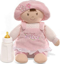 Load image into Gallery viewer, Gund My First Dolly Brunette Stuffed Doll
