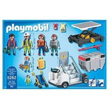 Load image into Gallery viewer, Playmobil Aircraft Stairs with Passengers and Cargo
