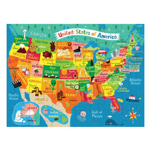 Load image into Gallery viewer, Muddpuppy- Map Of U.S.A. Puzzle To Go
