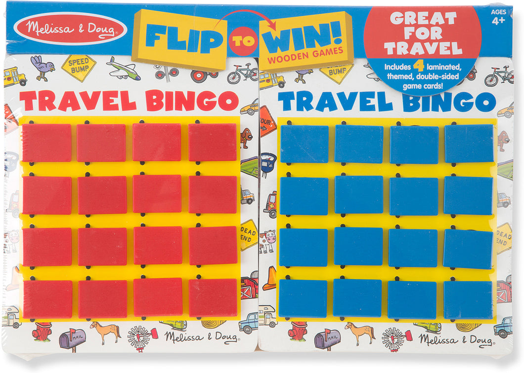 Melissa & Doug- Flip To Win Travel Bingo