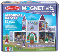 Melissa & Doug- Magnetivity Magnetic  Building Play Set: Medieval Castle