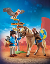 Load image into Gallery viewer, PLAYMOBIL THE MOVIE Marla With Horse
