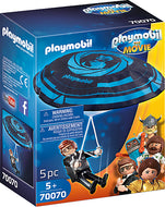 PLAYMOBIL THE MOVIE Rex Dasher with Parachute
