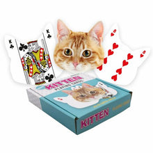 Load image into Gallery viewer, Gama Go- Kitten Shaped Playing Cards
