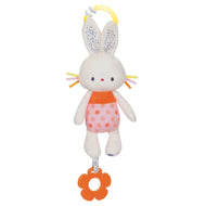 GUND Tinkle Crinkle- Bunny Teether Activity Toy